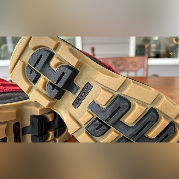 Lands’ End Red Faux Suede Removable Liners Snow Duck Boots Boys Size 3 - Picture 13 of 16